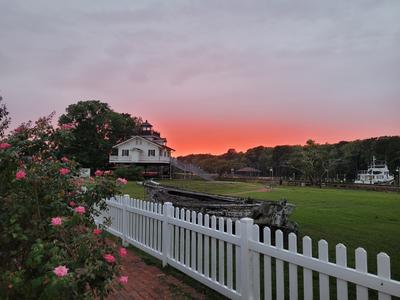Spring sunset