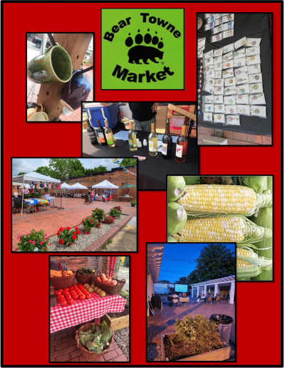 Bear Town Market photo collage